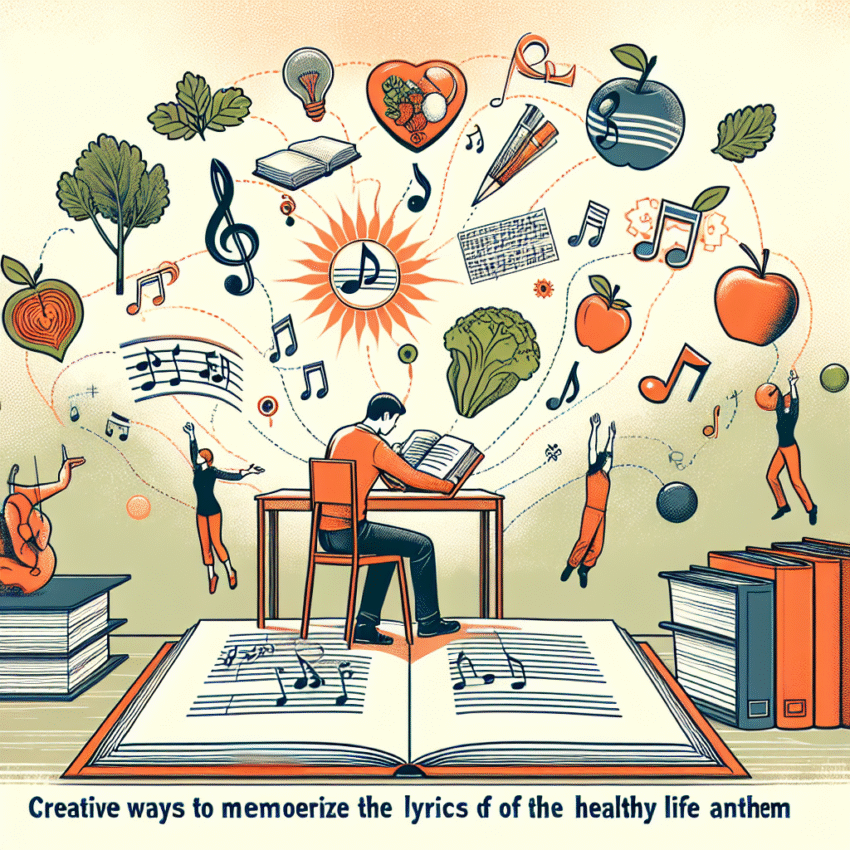 Cara Kreatif Menghafal Lirik Mars Hidup Sehat